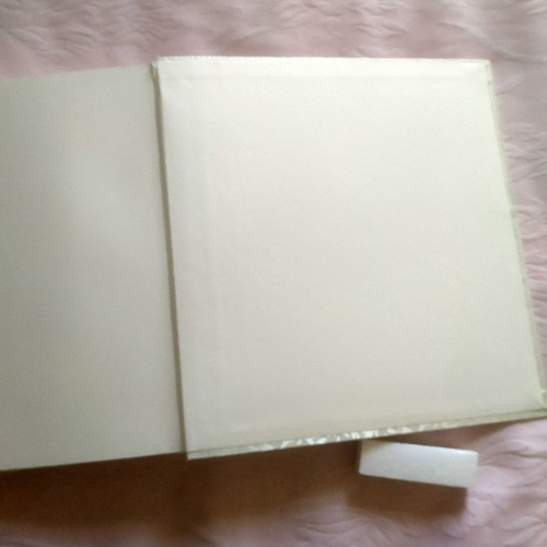 Photo Album 34x34 cm luxury new with rice paper in box
