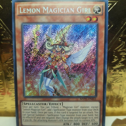 Lemon Magician Girl Yu-Gi-Oh! card