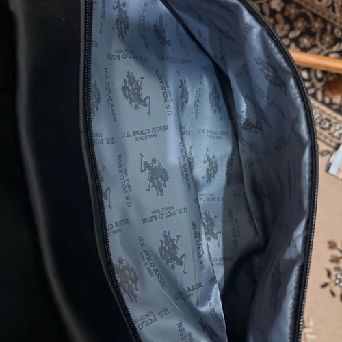 U.S. Polo Assn. Black Business Laptop Bag New with Tag