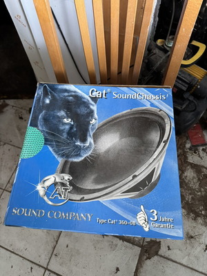 Μεγάφωνο Subwoofer Cat Sound Company 360-08 καινούριο στο κουτί