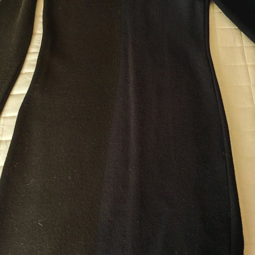 ZINI knitted dress like new, black-blue, size M