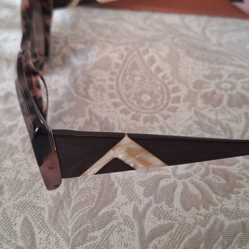 Missoni women's sunglasses, brown pink tortoiseshell