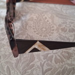 Missoni women's sunglasses, brown pink tortoiseshell