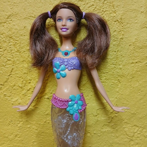 Barbie Dreamtopia Sparkle Lights Mermaid doll used