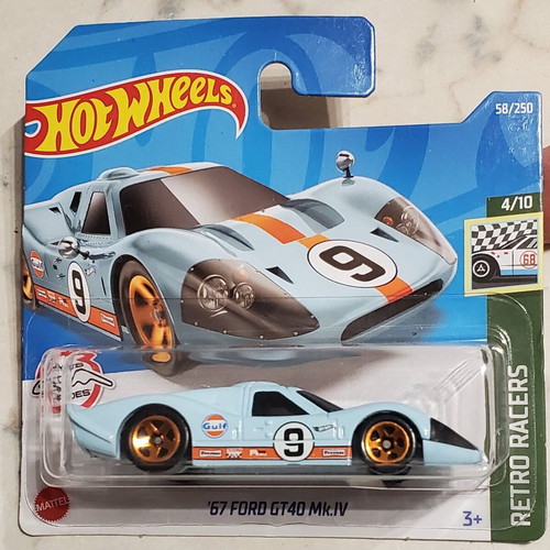 Hot Wheels 2022 Ford GT Gulf sealed, new