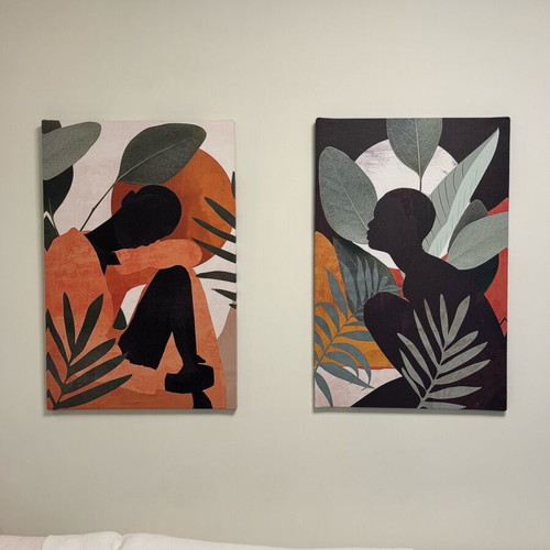 Tropical painting set like new