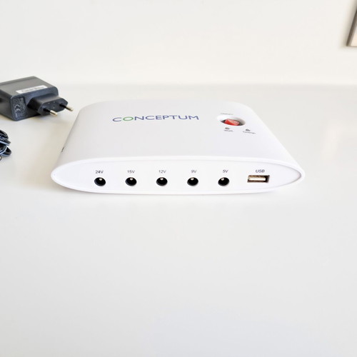 Conceptum Mini UPS 5V/9V/12V/15V/24V