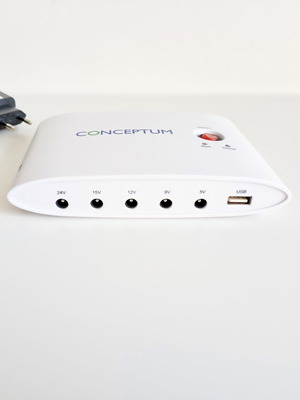 Conceptum Mini UPS 5V/9V/12V/15V/24V