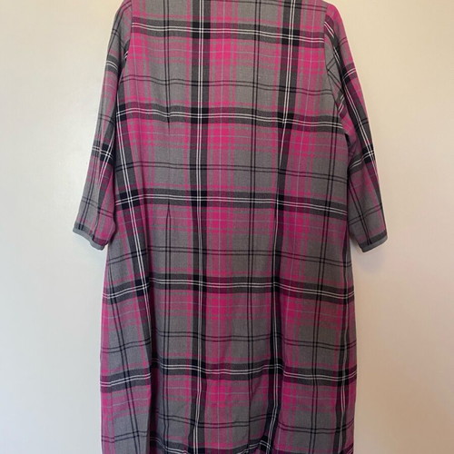 Coat trench like new, gray and pink, size L