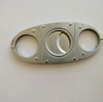 Metal cigar cutter "HELLO BINARY" used