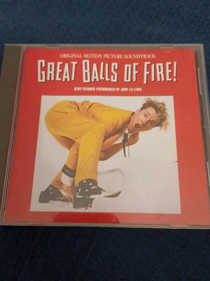 Great Balls of Fire soundtrack CD Jerry Lee Lewis like new, rock