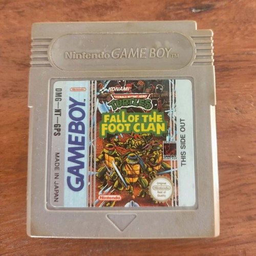 Nintendo Game Boy Teenage Mutant Ninja Turtles cartridge used