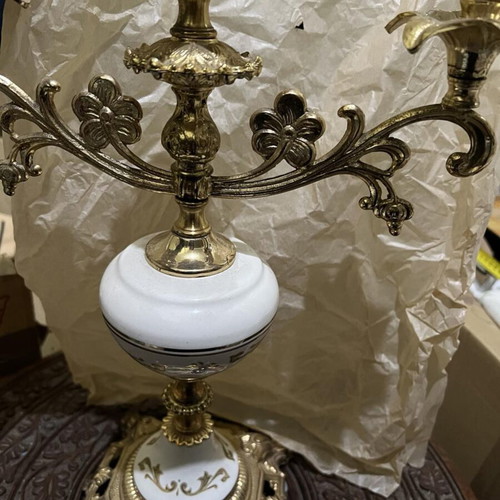 Vintage candlestick 3 arms used