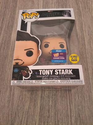 Funko Pop! Marvel Infinity Saga Tony Stark GID Cyprus Comic Con Edition 2024
