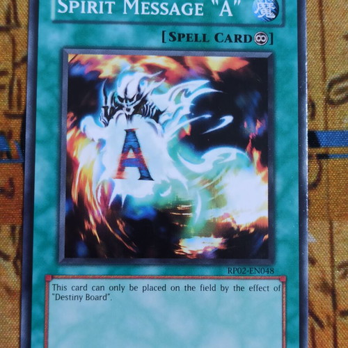 Spirit Message "A" Continuous Spell κάρτα σαν καινούργιο