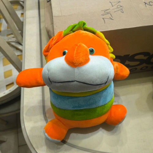 Plush Multicolored Dinosaur Toy like new TDB1005