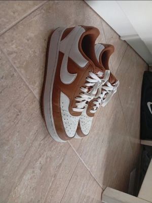 Nike Court Vision Low sneakers used, size 40, grey and brown
