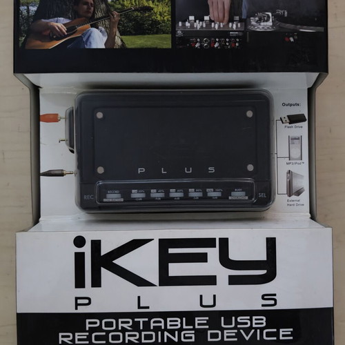 iKEY Plus Portable USB Recorder new, MP3 & WAV