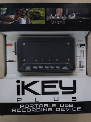 iKEY Plus φορητός USB εγγραφέας καινούργιο, MP3 & WAV