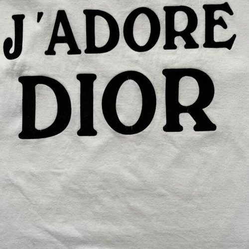 Dior top used, white, size M