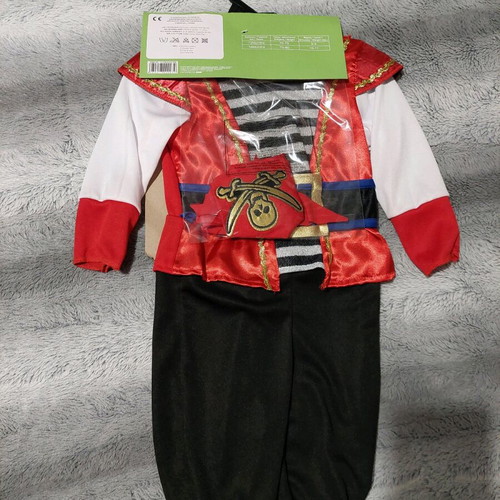 Baby pirate costume like new for 18 months old