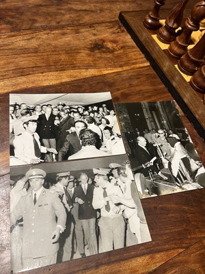 Photograph Arrival of Karamanlis from Paris and Oath Ceremony used