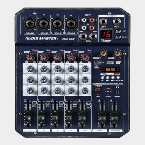 Audiomaster Audio Mixer M60 DSP new