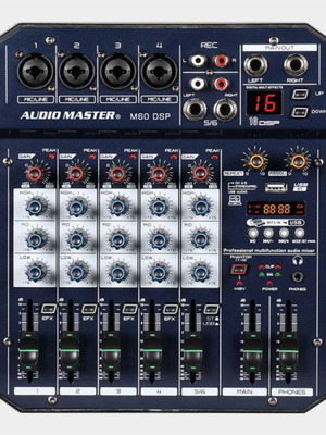Audiomaster audio mixer M60 DSP καινούργιο