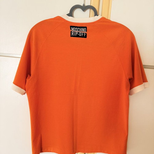 Moschino orange women's blouse size L used