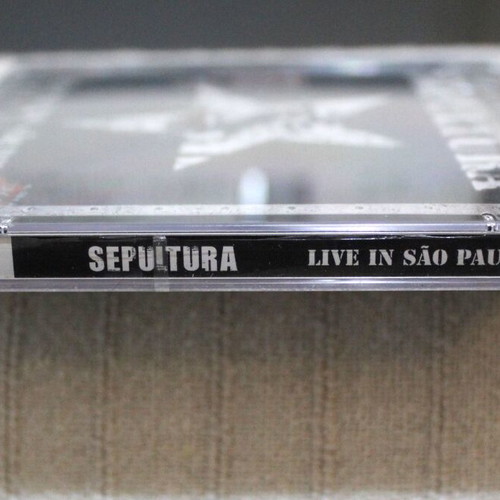 Sepultura Live In São Paulo 2×CD album sealed metal