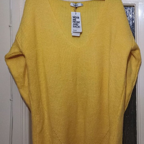 Toi&Moi sweater new, yellow, one size