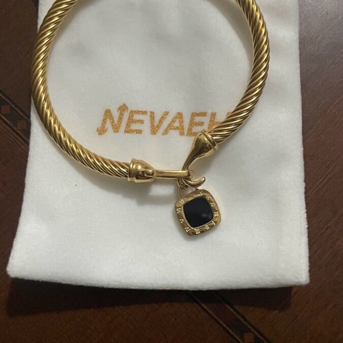 Gold plated 18K bracelet premium quality, new, 18 cm length