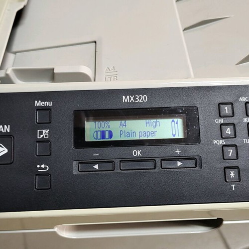 Canon MX320 all-in-one used with fax, scanner and color printer