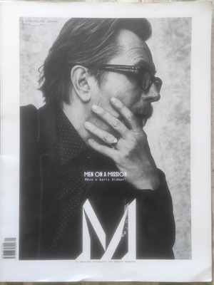 Men on a Mission Magazine Issue 04 Gary Oldman like new