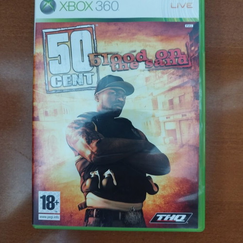 50 Cent Blood In The Sand Xbox 360 like new French edition