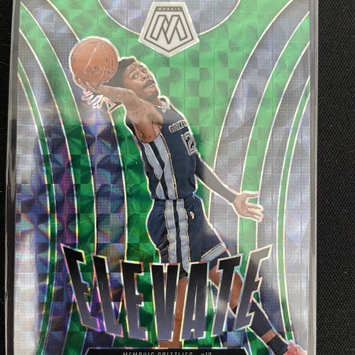 2024-25 Panini Mosaic Ja Morant Elevate #1 Green Mosaic Prizm card like new