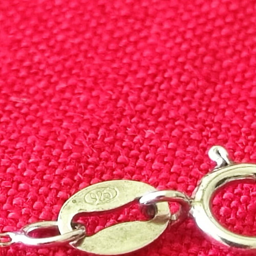 Silver 925 chains with pendants, set of 3, used
