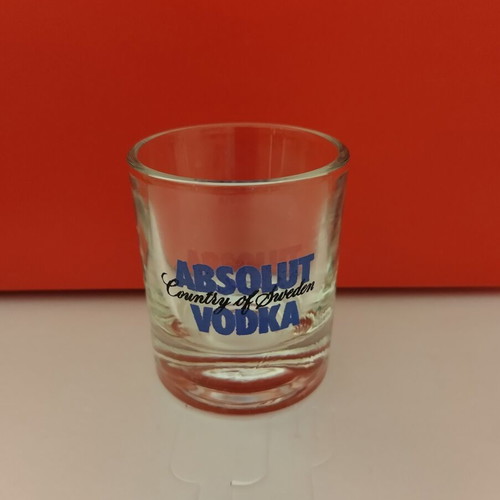 Absolut Vodka shot glass like new