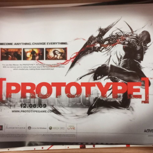 Prototype poster like new, size 58x41
