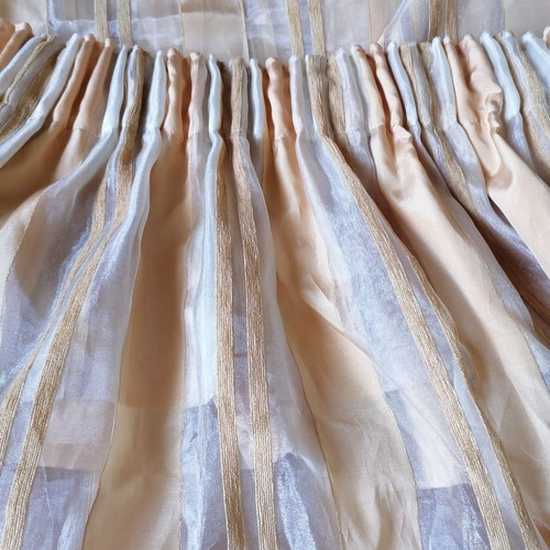 Italian curtains set like new, 2.45 x 2.90 m, pack of two