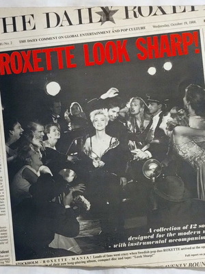 Roxette Look Sharp! βινύλιο μεταχειρισμένο, rock