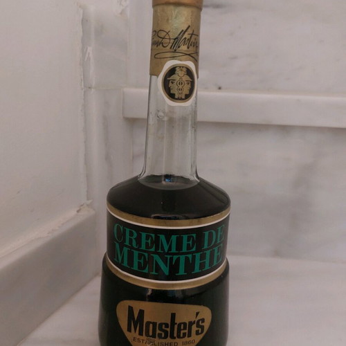 Creme de Mente liquer new, 1980s vintage