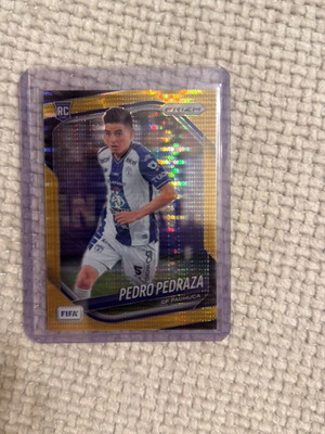 Pedro Pedraza RC 2025-26 Prizm FIFA Gold 4/10 CF Pachuca card new