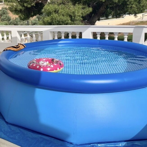 Intex pool 3.05 m x 0.76 m used with pump and filter