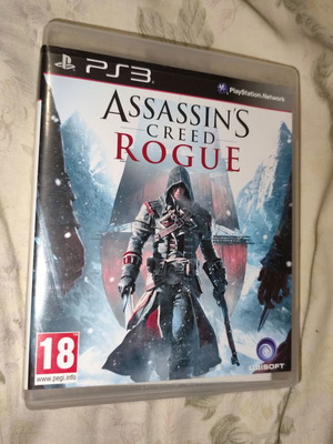 Assassin's Creed Rogue PS3 game like new with manual