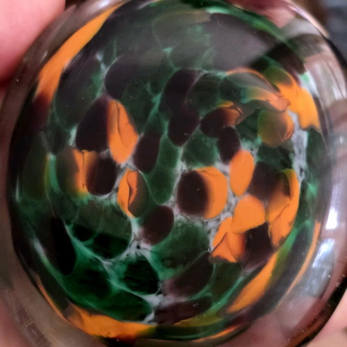 Paperweight, Czech glass