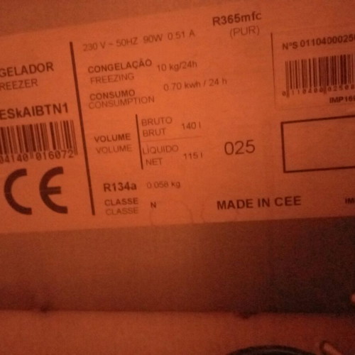 Freezer used for parts, motor not working