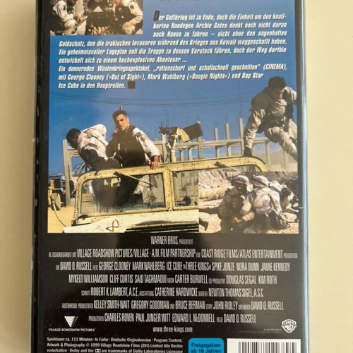 VHS video cassette like new, in German