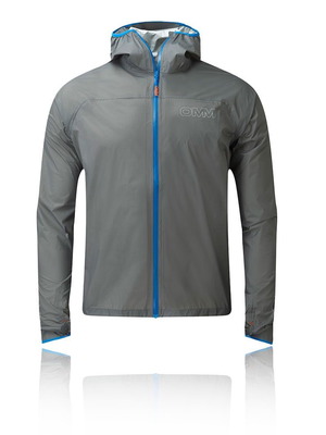 OMM Halo Waterproof Jacket, men's size M, grey