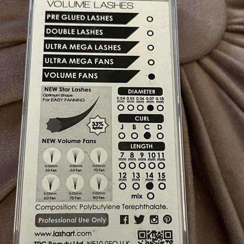 Lashart Noir 4.0 eyelashes like new